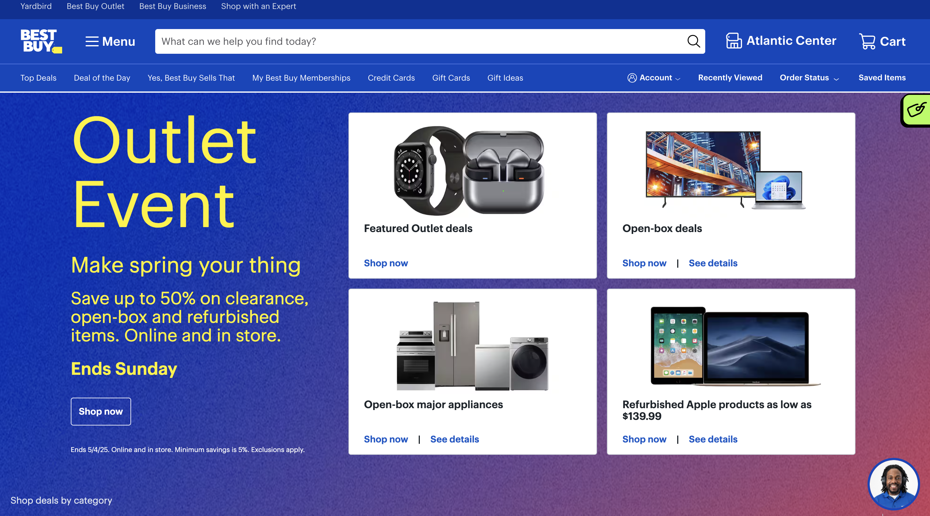 Best Buy Outlet Event