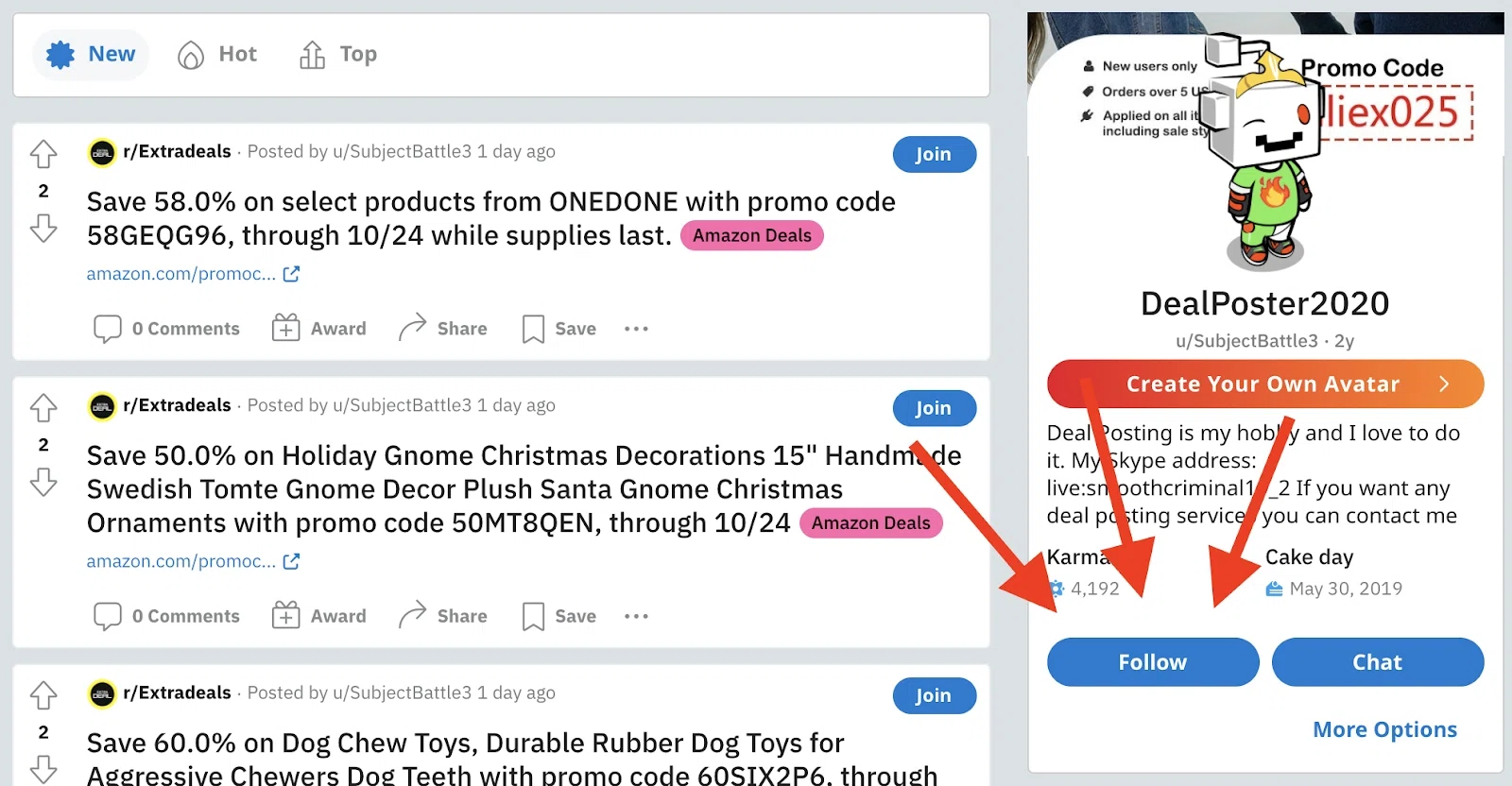 coupon codes reddit