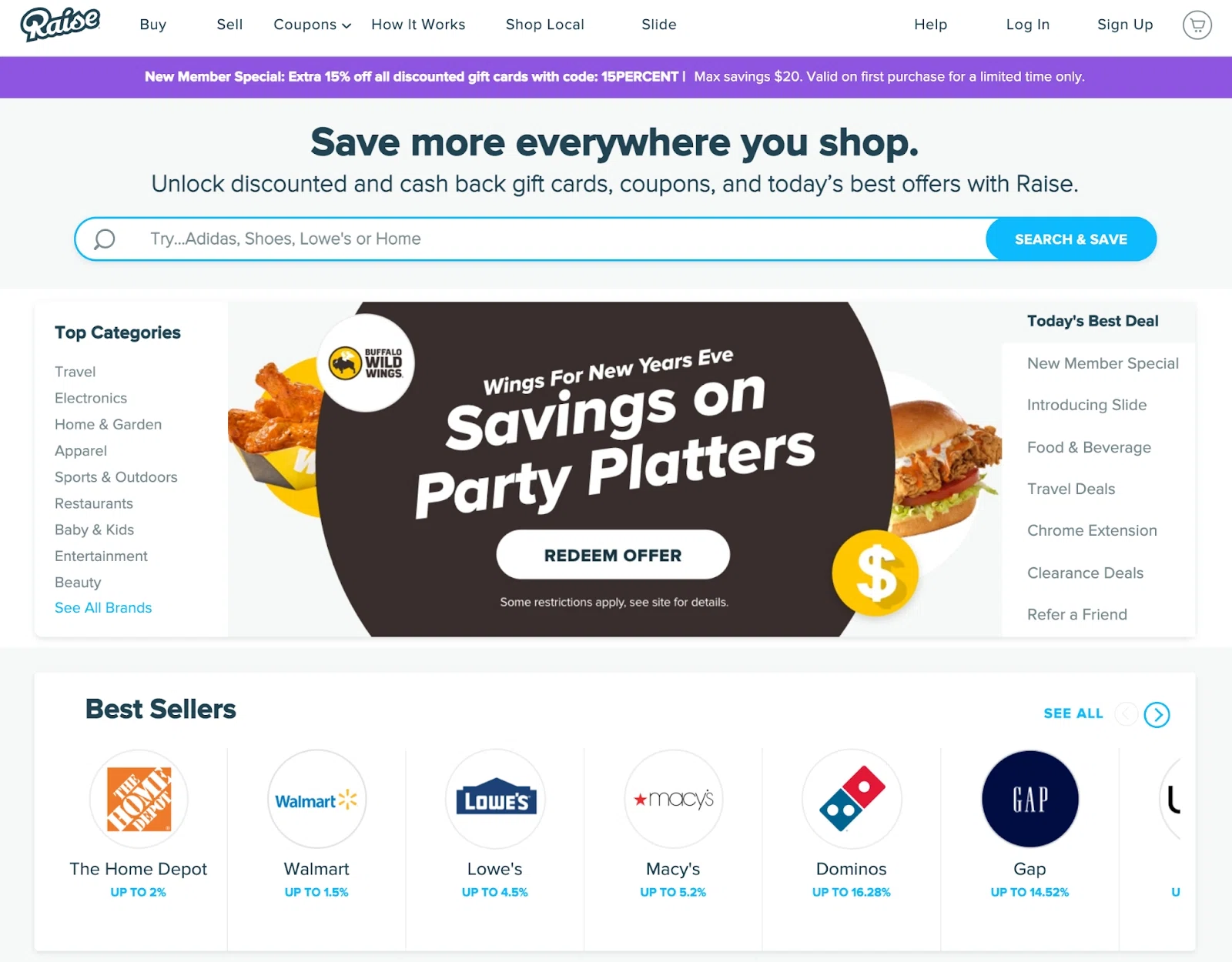 store never has coupon codes